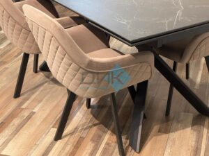 Миниатюра Стол KX160 керамика черный 43