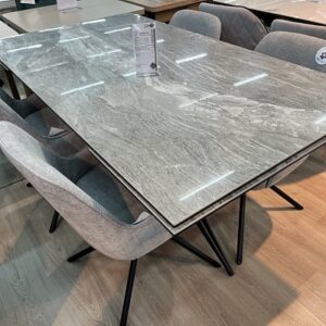 Миниатюра Стол KW160 керамика серый 9