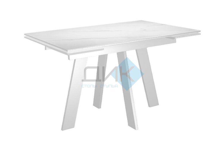 Миниатюра Стол SKM110 Керамика Белый 2