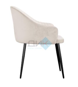 Миниатюра Стул 440М C103 крем, ножки черные 4