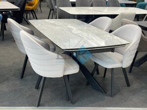 Миниатюра Стол KM160 керамика серый 54