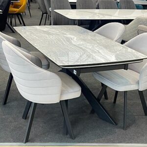Миниатюра Стол KM160 керамика серый 23