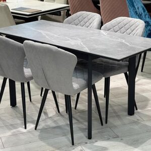 Миниатюра Стол LK110 Керамика Серый 12