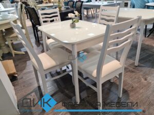 Миниатюра Стол M40 белый 12