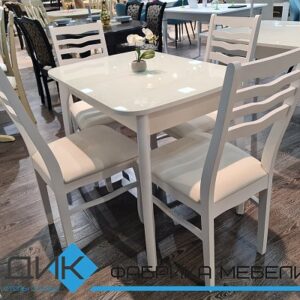 Миниатюра Стол M40 белый 6