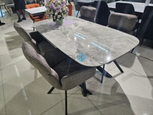 Миниатюра Стол KE180 керамика серый 38