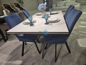 Миниатюра Стол KW160 керамика белый 61