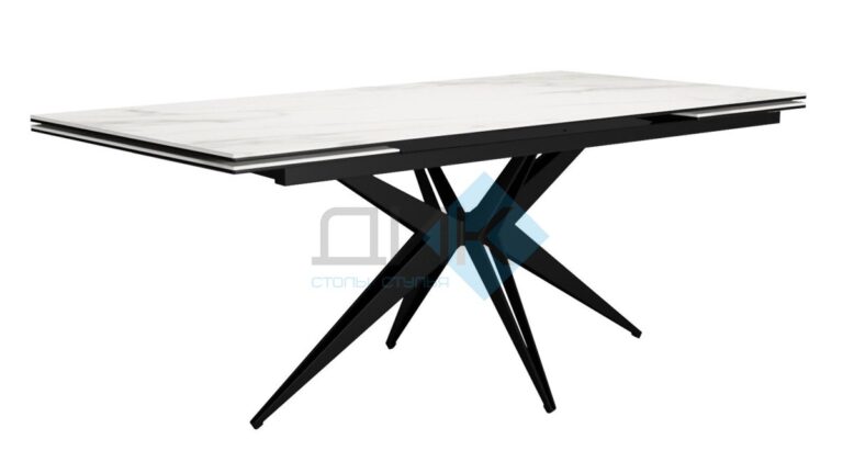 Миниатюра Стол KW160 керамика белый 2
