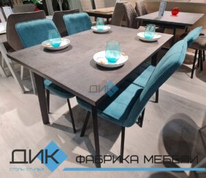 Миниатюра Стол HB140 хромикс бронза 12