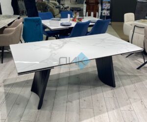 Миниатюра Стол KD180 керамика мрамор 38