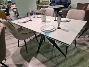Миниатюра Стол KW160 керамика белый 63
