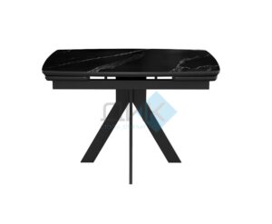 Миниатюра Стол DKU120 Керамика Черный 6