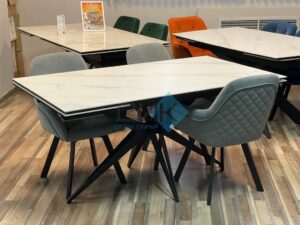 Миниатюра Стол KW160 керамика белый 51