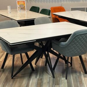 Миниатюра Стол KW160 керамика белый 18