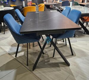 Миниатюра Стол KX160 керамика черный 65
