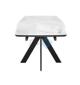 Миниатюра Стол DKU120 Керамика Белый 27