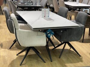 Миниатюра Стол KW160 керамика белый 67