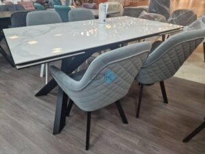 Миниатюра Стол KX160 керамика белый 41