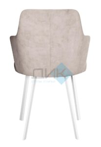 Миниатюра Стул 345 C103 крем, ножки белые 6