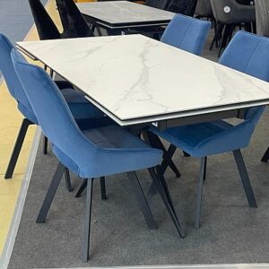 Миниатюра Стол KW160 керамика белый 22