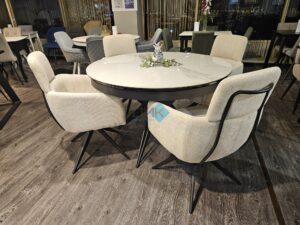 Миниатюра Стол KW120 керамика белый 23