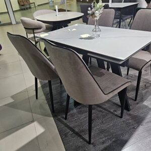 Миниатюра Стол SKM110 Керамика Carrara 17