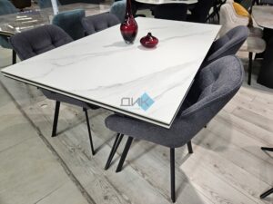 Миниатюра Стол KW160 керамика белый 72