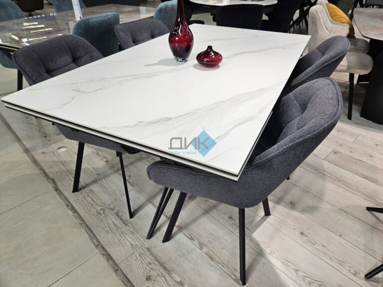 Миниатюра Стол KW160 керамика белый 72