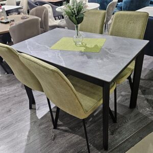 Миниатюра Стол LK110 Керамика Серый 18