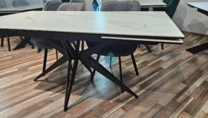 Миниатюра Стол KW160 керамика белый 44