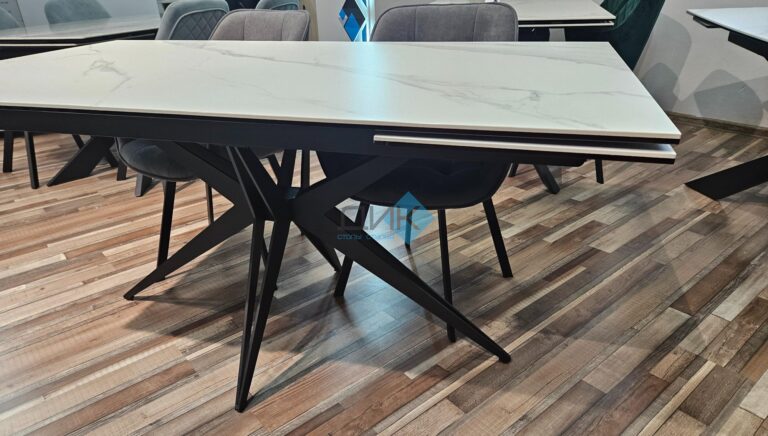 Миниатюра Стол KW160 керамика белый 44