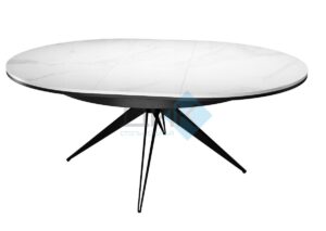 Миниатюра Стол KW120 керамика белый 7
