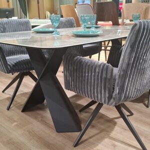 Миниатюра Стол KY220 керамика серый 8
