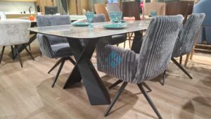 Миниатюра Стол KY220 керамика серый 21