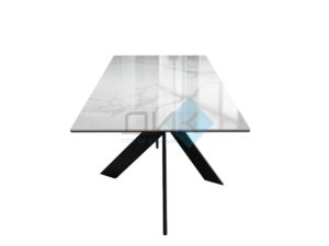 Миниатюра Стол EKX180 Керамика Белый 5