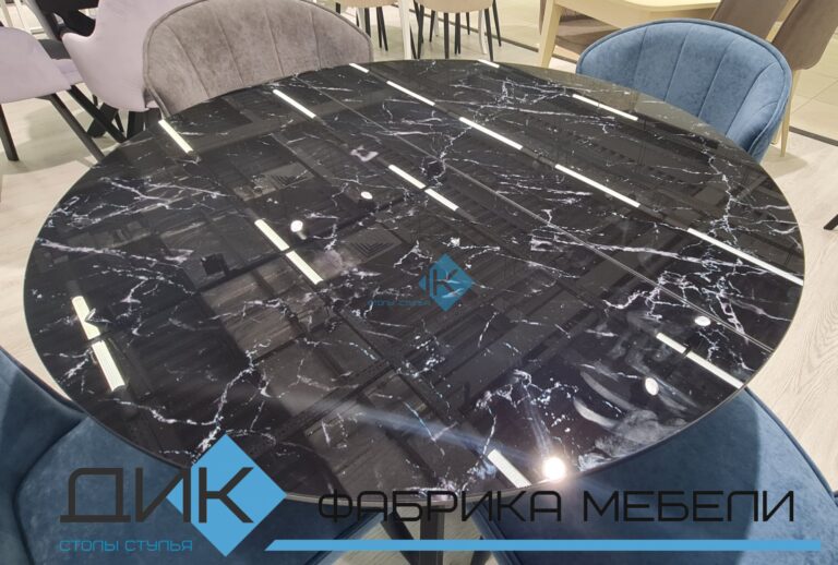 Миниатюра Стол SFC100 d1000 стекло 45