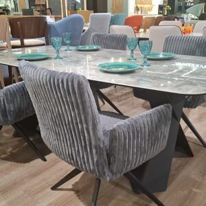 Миниатюра Стол KY220 керамика серый 12