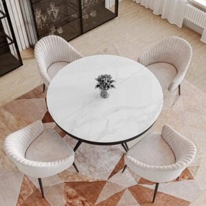 Миниатюра Стол KW120 керамика белый 10