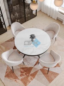 Миниатюра Стол KW120 керамика белый 21