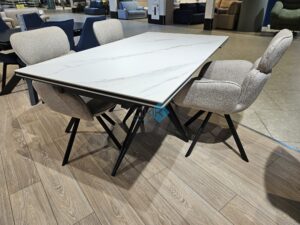 Миниатюра Стол KW160 керамика белый 70