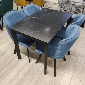 Миниатюра Стол LK110 Керамика Черный 21