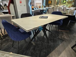 Миниатюра Стол KW160 керамика белый 52