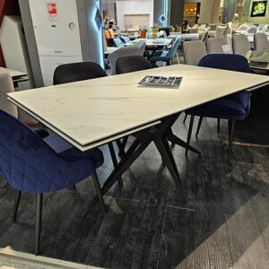 Миниатюра Стол KW160 керамика белый 19