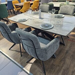 Миниатюра Стол KM160 керамика серый 31