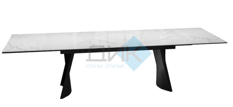 Миниатюра Стол KD180 керамика мрамор 5