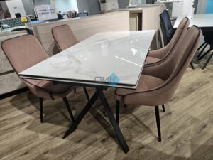 Миниатюра Стол KX160 керамика белый 48