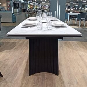 Миниатюра Стол KD180 керамика мрамор 13