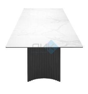 Миниатюра Стол KD180 керамика мрамор 8