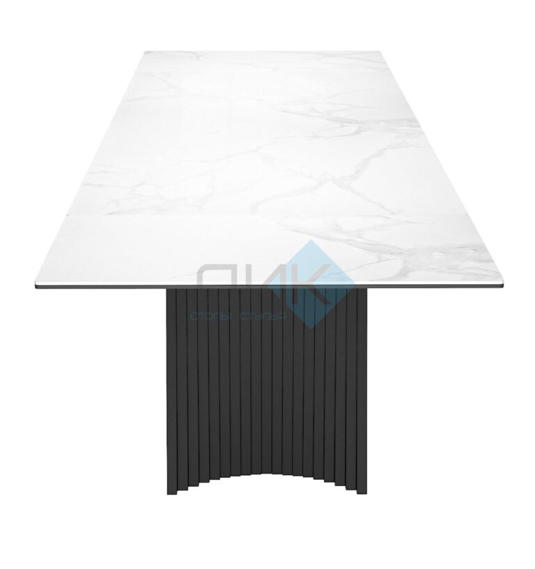 Миниатюра Стол KD180 керамика мрамор 7
