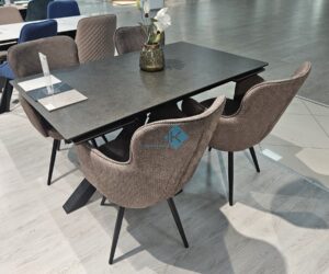Миниатюра Стол SFE140 Керамика мрамор 43